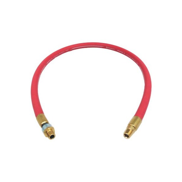Alliance Rubber Alliance Hose Rubber Snubber Hose 3/8" x 24" With 1/4" Male & Male Swivel HZR03830-02-MMS - main